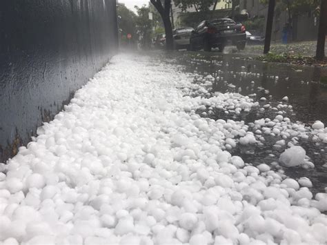 The following media includes potentially sensitive content. . Sydney hail